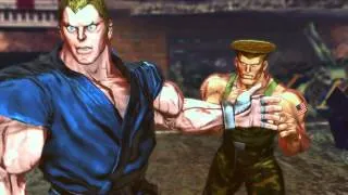 SFXT - Guile/Abel Rival Battle Cutscene