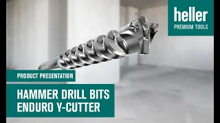 Heller Enduro Y-Cutter SDS-max - premium hammer drill bit for concrete & reinforcement