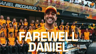 Farewell Daniel Ricciardo