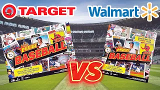 WALMART VS. TARGET!🔥😱 2023 Topps Heritage Mega Box Battle!