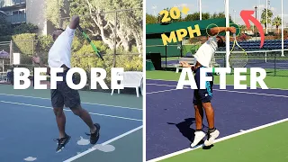 Tennis at Home - Top 7 SERVE DRILLS to Increase SERVE POWER [+23 MPH]