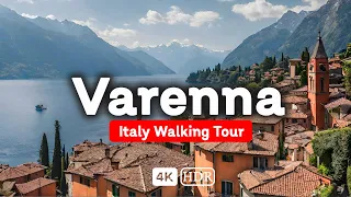 Varenna aka The Town of Love in Lake Como Italy 🇮🇹 4k Walking Tour | Jan 2024 ▶︎CAPTIONS