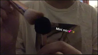 ASMR✨| using my mini microphone 🫶