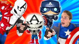 КАПИТАН АМЕРИКА И ОТРАВЛЕННЫЙ ВЕНОМ КЭП FUNKO POP! СУПЕРГЕРОИ MARVEL - ЛУЧШИЕ ВИДЕО!