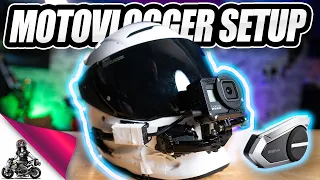 Ultimate Motovlogger Helmet Setup (GoPro with Sena)