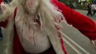 Man Breaks Into Home Dressed as Zombie Santa, Scares Teens