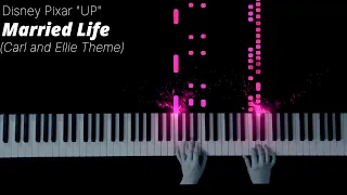 Married life up theme song piano cover (From Disney Pixar)