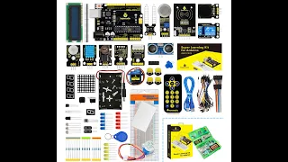 Стартовый набор Keyestudio Super Starter kit с платой Arduino + учебное пособие