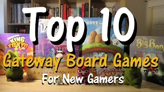 Top 10 Favourite Gateway Family Board Games For New Gamers