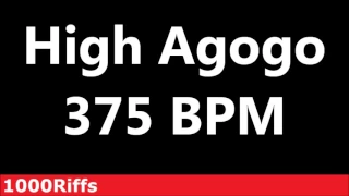 High Agogo Metronome : 375 BPM ✓