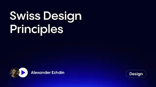 Швейцарский дизайн для создания потрясающих визуальных эффектов ✦ Swiss Design Principles