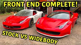 Building A Widebody Ferrari 458!!!