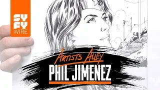 Phil Jimenez Sketches Wonder Woman (Artists Alley) | SYFY WIRE