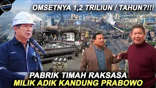 BIDIK OMSET 12 TRILIUN?  Adik Kandung Prabowo Hashim Bangun Pabrik Timah Baru, Terbesar di Indonesia