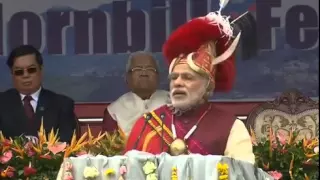 PM Modi attends Hornbill Festival in Nagaland (full event)