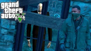 SLENDERMAN Found On Mount Chiliad - GTA 5 // Scary easter egg