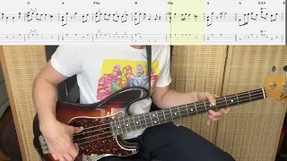 The Beatles - In My Life (solo bass arrangement with sheet music and tabs)