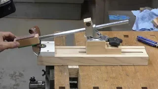 Make a knife sharpening jig