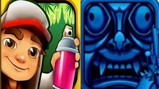 Temple Run 2 VS Subway Surfers iPad Gameplay for Children HD #37