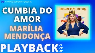 Cumbia do Amor + cifra - Marília Mendonça - PLAYBACK DEMONSTRAÇÃO