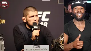 Khabib Nurmagomedov Reacts to Floyd Mayweather wanting $600 million to fight him