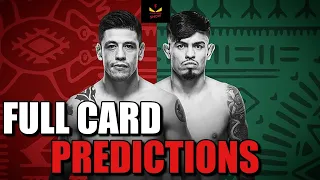 UFC Mexico City Predictions Moreno Vs Royval 2 Full Card Betting Breakdown UFC Fight Night