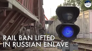 'Continue to put pressure on Europeans' 1st freight train reaches Russian enclave of Kaliningrad