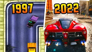 Evolution of Grand Theft Auto [1997-2022]