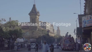 Saddar street in Karachi