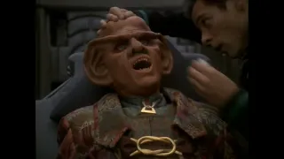 Star Trek DS9 S5E23 Odo & Kira | Why Morn Hits Quark
