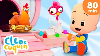 A Galinha Magricela 🐔 e mais músicas infantis de Cleo e Cuquin - Família Telerín