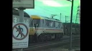 The Class 89 at Grantham October 1988