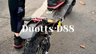 DUOTTS D88 electric scooter, equipped with a powerful 5600W motor