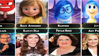 Inside Out Characters and Their Voice Actors