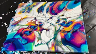 Fluid Art Experiments! Amazing Acrylic Pour Painting Results!