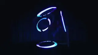 LED Hula Hoop act