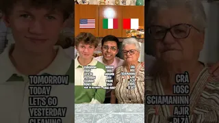 AMERICANO vs ITA vs DIALETTO 😂🇮🇹🇺🇸