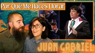 Juan Gabriel - Por Qué Me Haces Llorar (REACTION) with my wife