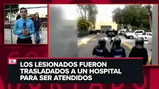 Tres internos lesionados tras riña en el Reclusorio Oriente