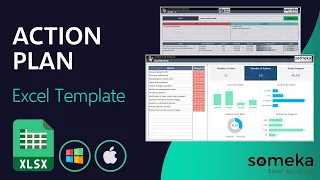 Action Plan Template | Organize & track goals and actions in Excel!