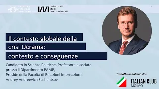 Conferenza 2. La genesi della crisi ucraina e il suo significato per lo spazio post-sovietico