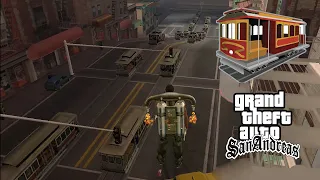 GTA San Andreas - Crazy Trams City [CLEO]