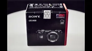 Unboxing: Sony Alpha a6400 Mirrorless Digital Camera (Body Only).