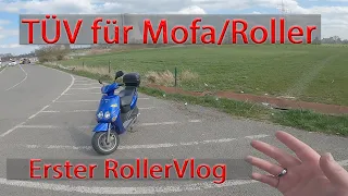 TÜV für Mofa und Roller kommt | Lieber direkt 125ccm | Motovlog | Rollervlog | Rheinberg |