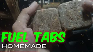 Home made fuel tablets