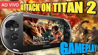 [PSVITA]ATTACK ON TITAN 2 PSVITA GAMEPLAY NO COMENTARY🤩