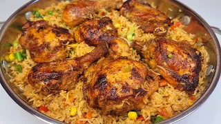 the best one pot chicken & rice | recipe