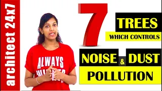 7 TREES WHICH CONTROL NOISE AND DUST POLLUTION!!