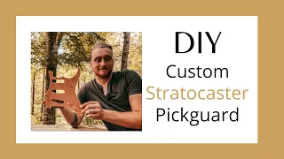 HOW TO MAKE A PICKGUARD!!  This video shows step my step how I build my custom pickguards!
