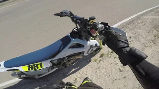 SuperMoto crash